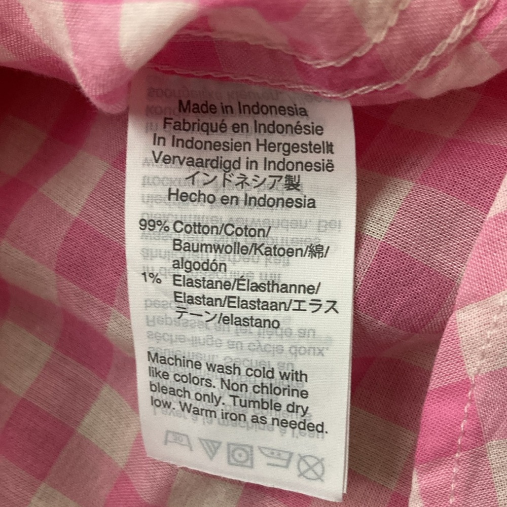 J. Crew Gingham Button Down Shirt - image 7